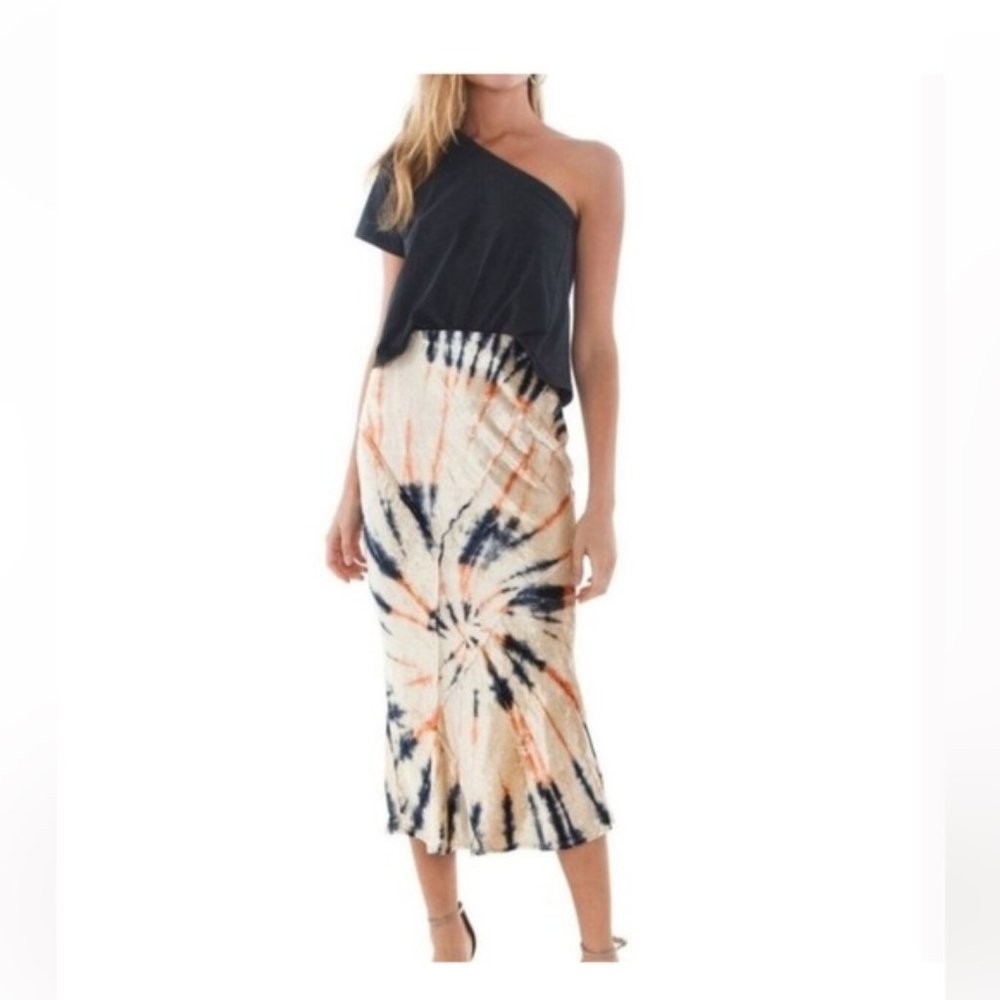 Free people tie dye skirt